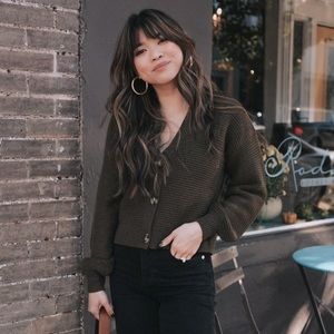 Madewell Green Sweater